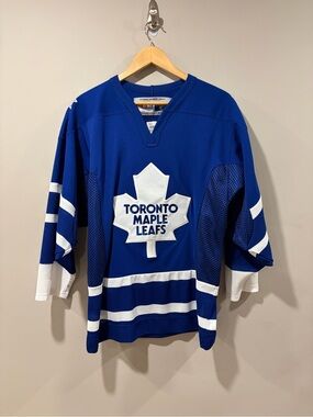 Vintage Toronto Maple Leafs CCM Maska NHL Hockey Jersey